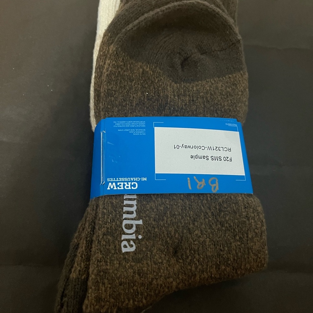 Brown Crew Socks